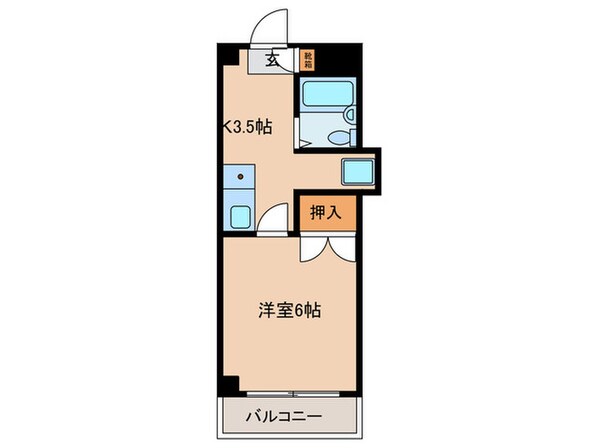 シャトル日新の物件間取画像